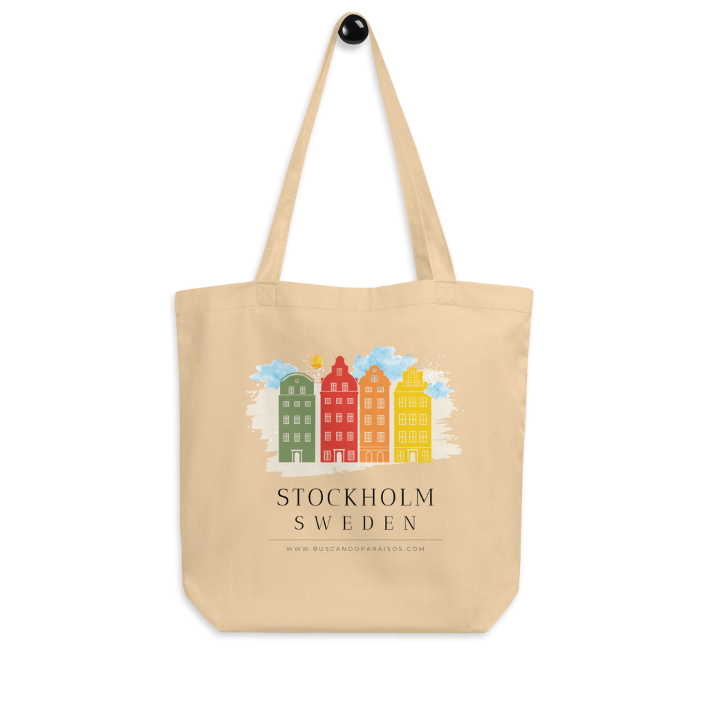 totebag inspirada en viajes Estocolmo
